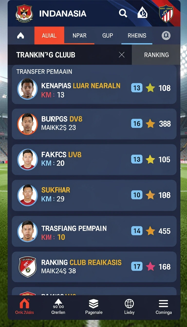 Tampilan utama aplikasi winslot App APK Terbaru yang intuitif dan efisien.