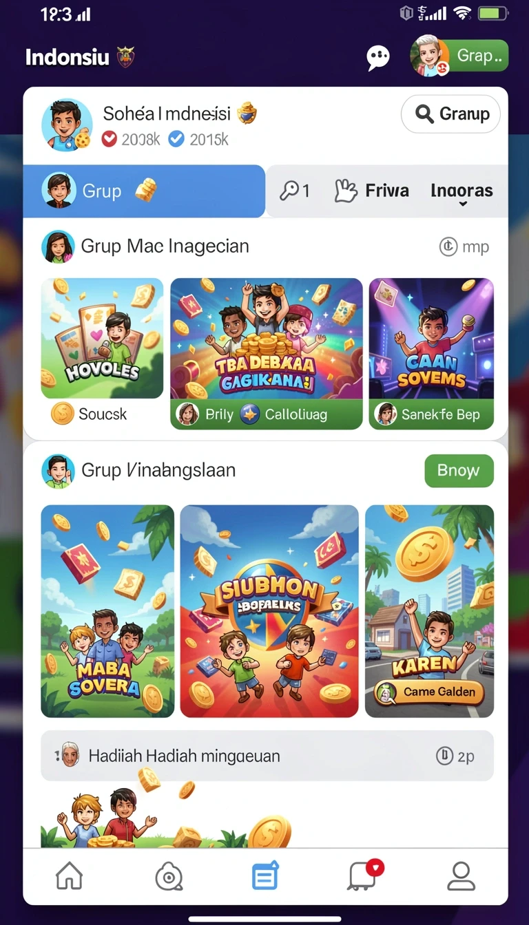 Tampilan utama aplikasi Download 234e APK untuk Android yang intuitif dan efisien.