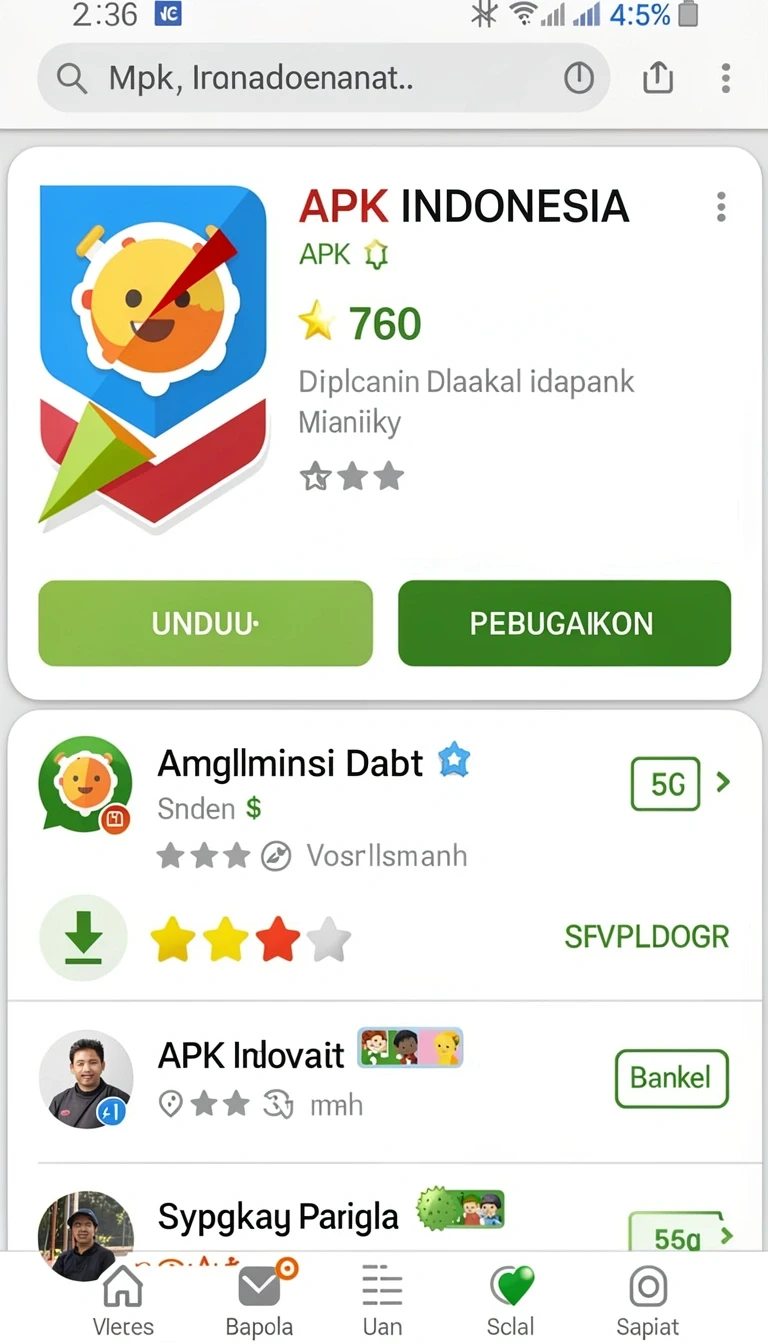 Tampilan utama aplikasi Review Aplikasi dewalangit yang intuitif dan efisien.