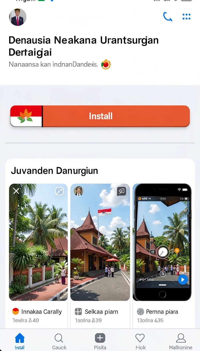 Tampilan utama aplikasi Review Aplikasi 3446 yang intuitif dan efisien.