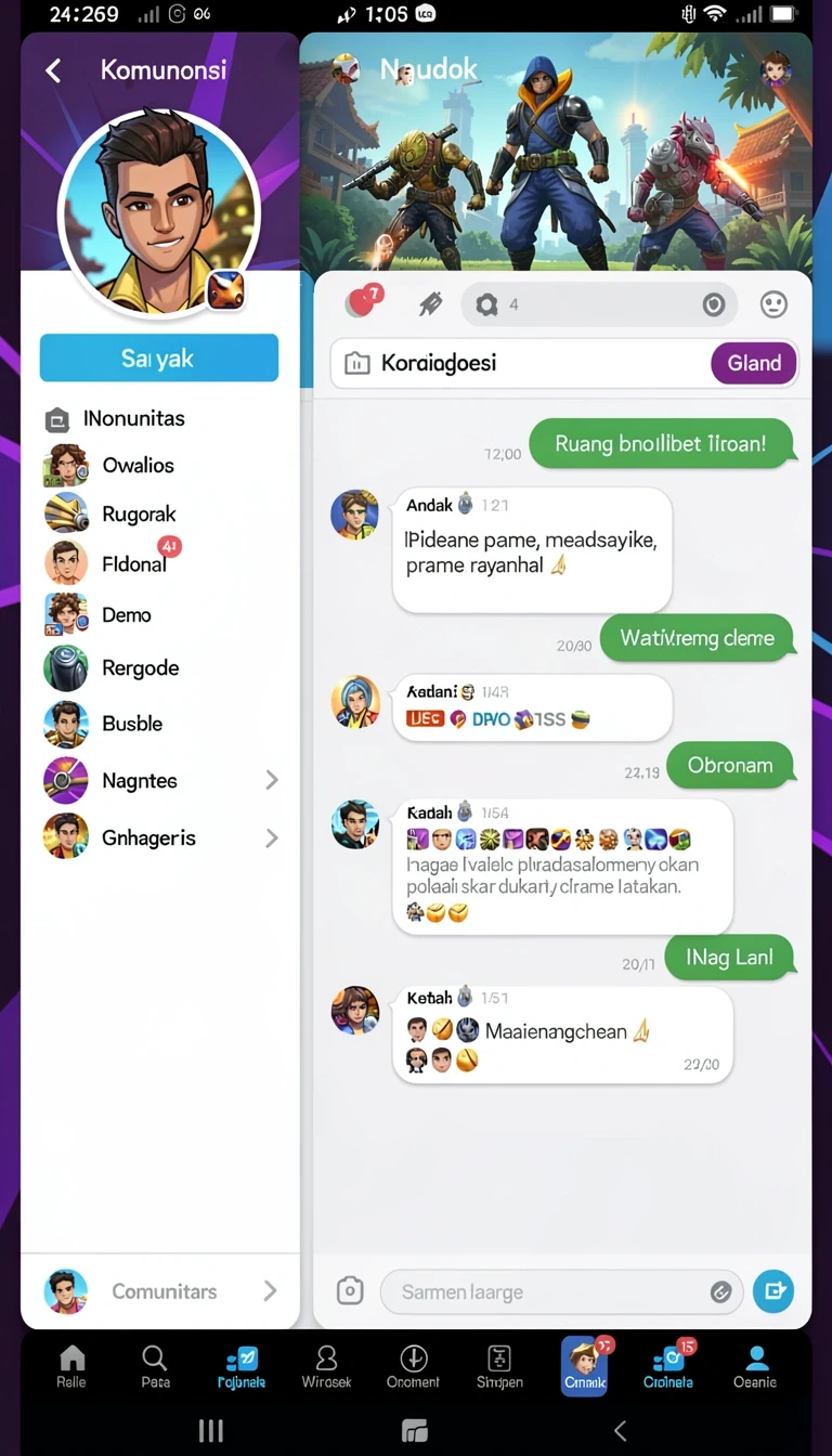 Tampilan utama aplikasi Download pandawin APK untuk Android yang intuitif dan efisien.